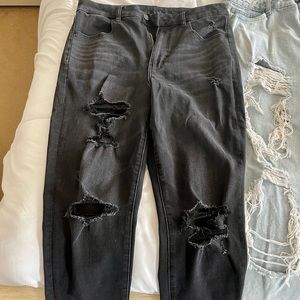Size 12 AE high rise skinny.
